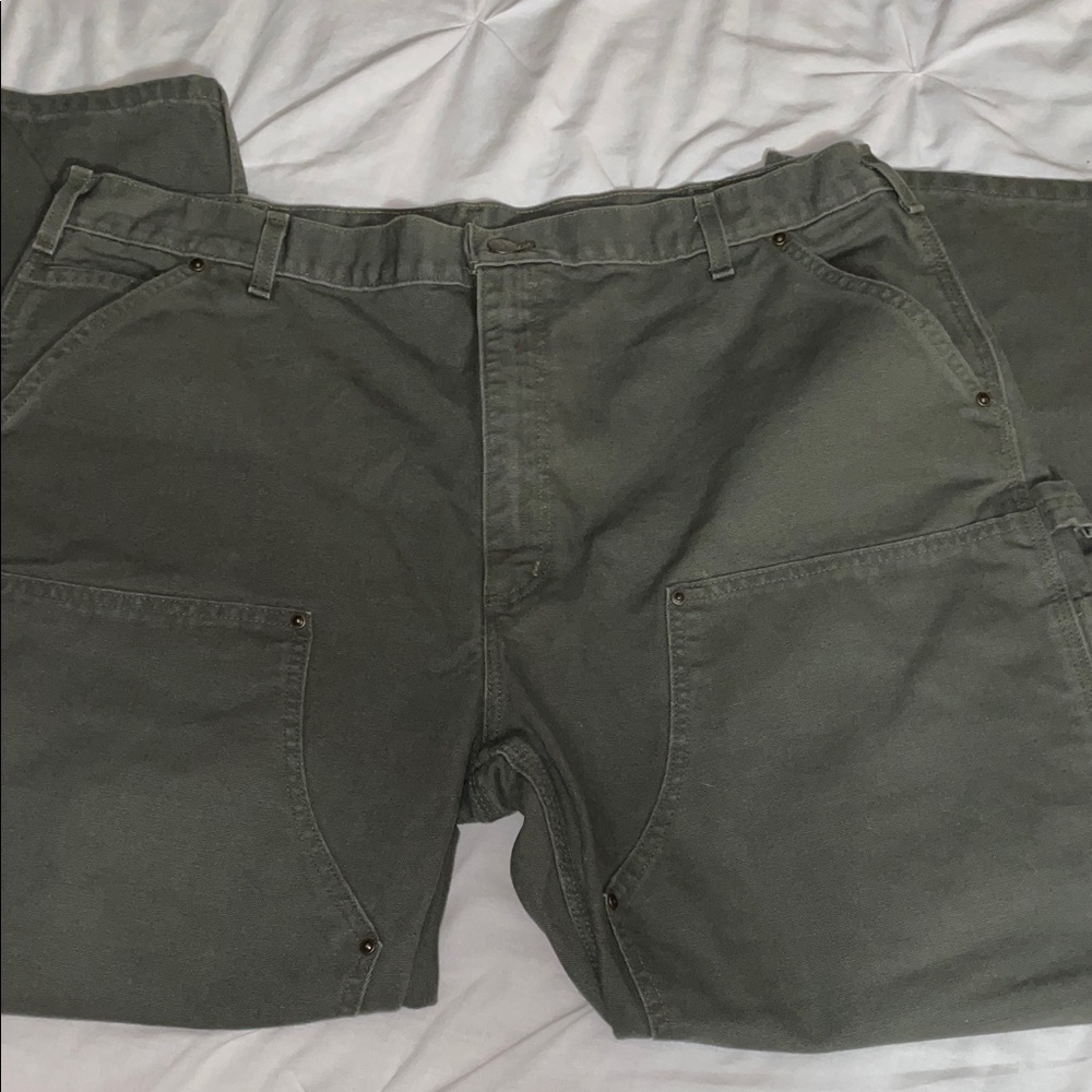 Carhartt Men's Olive Cargo Pants